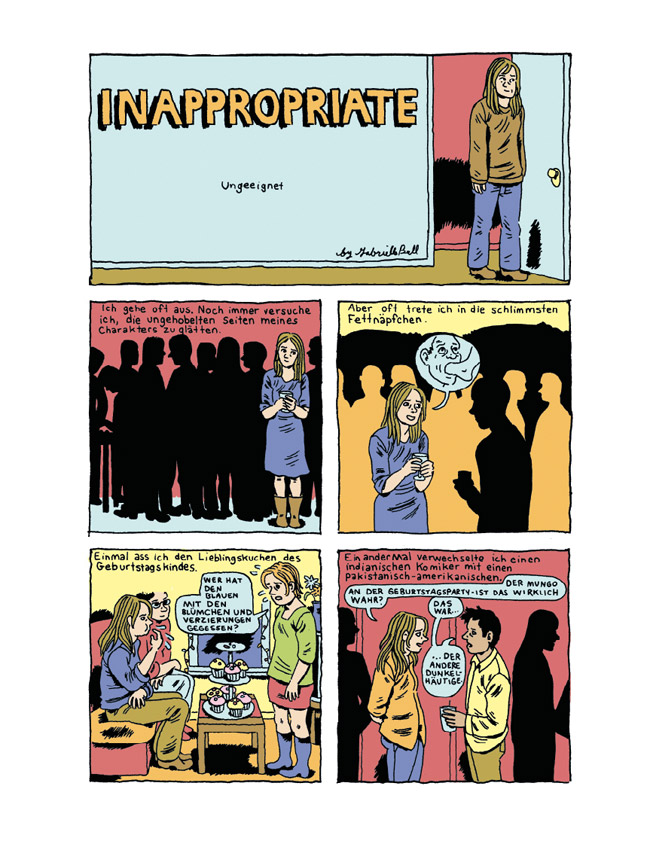 Inappropriate (Ungeeignet) - Gabrielle Bell